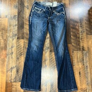 Ariat real denim mid rise boot 29 regular